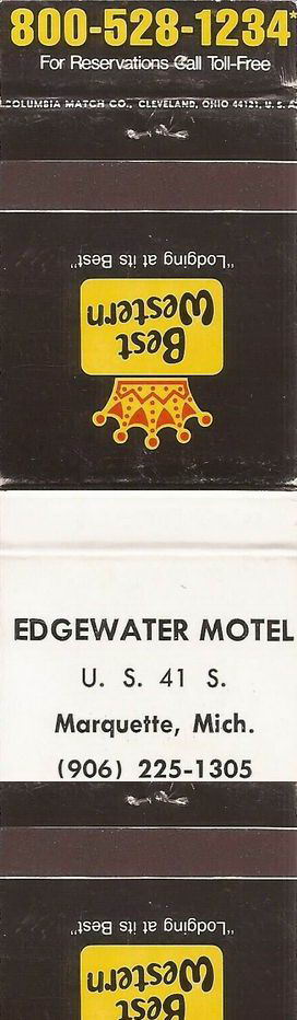 Edgewater Motel - Matchbook